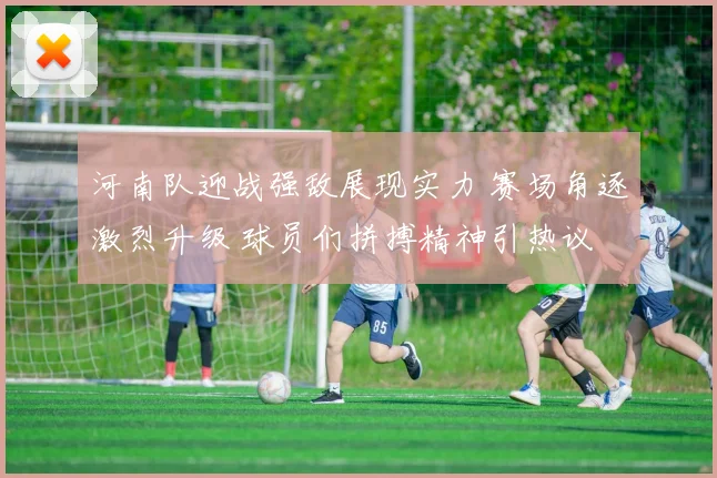 河南队迎战强敌展现实力 赛场角逐激烈升级 球员们拼搏精神引热议